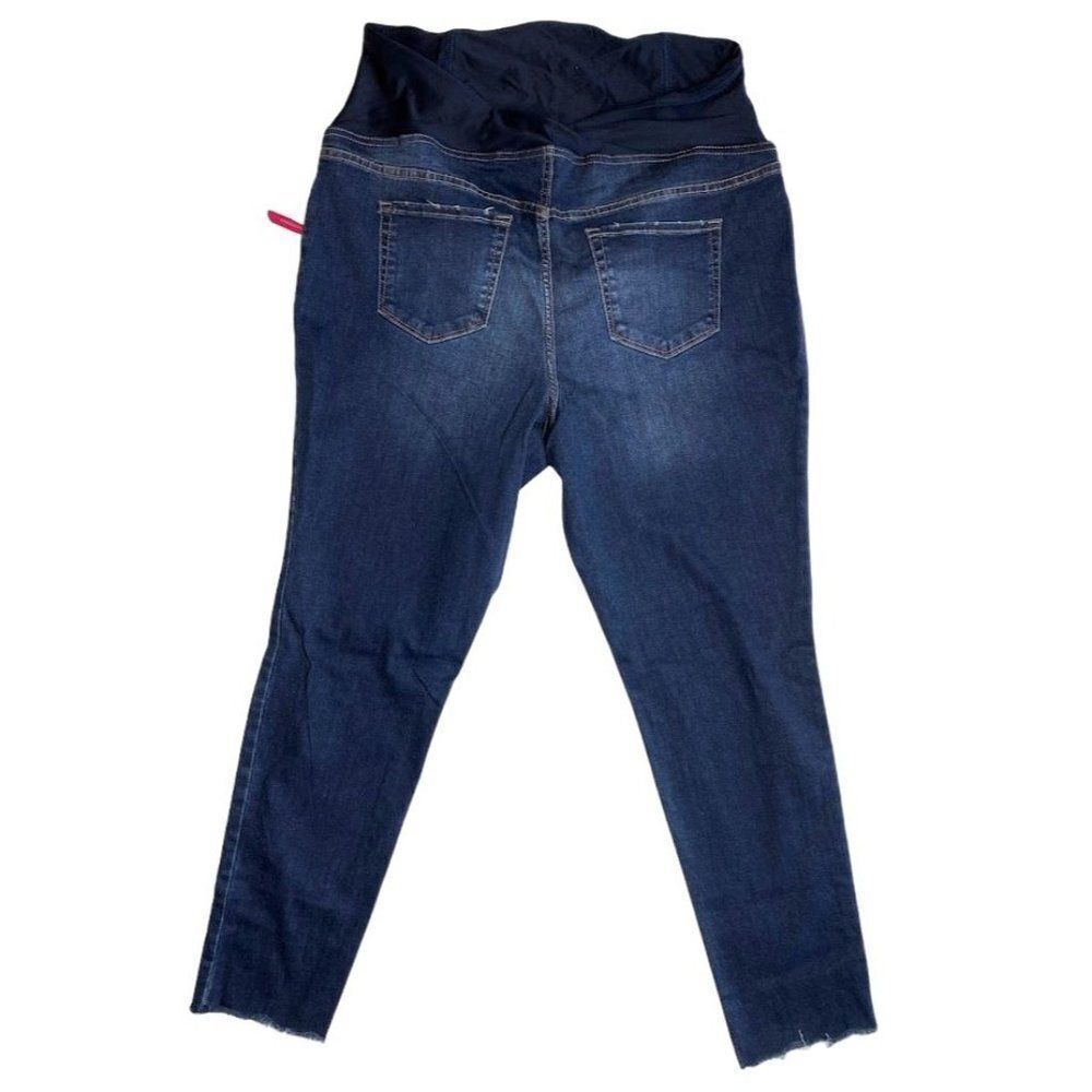 Isabel Maternity Skinny Jeans Women's 16 XL Crossover Support‎ Panel NEW - Picture 2 of 12